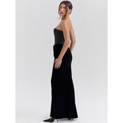 Off-Shoulder Bodycon Maxi Dress - Victoria