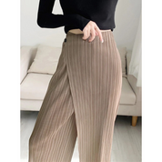 Pleated Wide-Leg Pants - Taylor