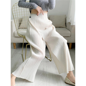 Pleated Wide-Leg Pants - Taylor